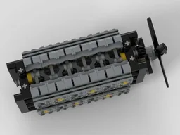 Piston engine, H24