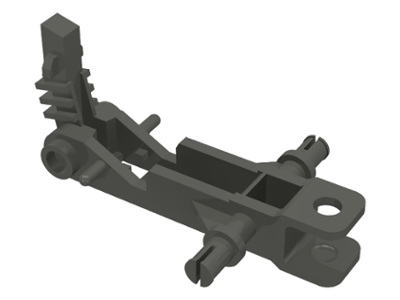 Lego Tricycle Body Chassis / Dark Gray