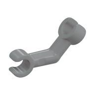 Lego Arm Skeleton Bent with Clips at 90° [Vertical Grip] / Light Bluish Gray