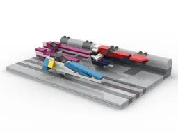 Wipeout Omega Collection Diorama