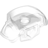 Minifig Neckwear Armor Breastplate with Shoulder Pads Large, Pentagonal Hole in Front and 4 Studs on Back / Trans-Clear