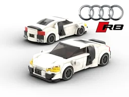 Audi R8 (8 Stud Wide)