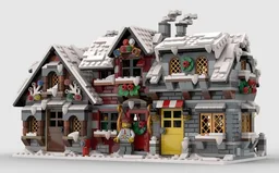 Three Little Winter Houses