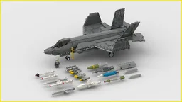 Lockheed Martin F-35 C (Carrier Variant) Lightning II | 1:34 Scale