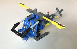 Helicopter with Two Piston Engine