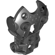 Lego Large Figure Limb Cover / Torso Cover (Toa Inika) / Black
