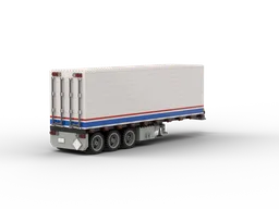 Model Team 5580-4 Box Trailer