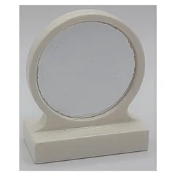 Duplo Mirror with Silver Print