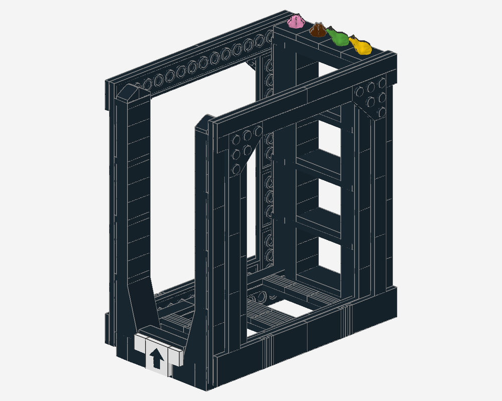 Lego Board Game Card Holder