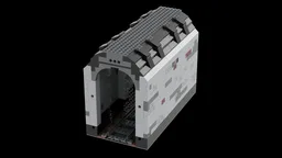 Tunnel section for lego City trains.