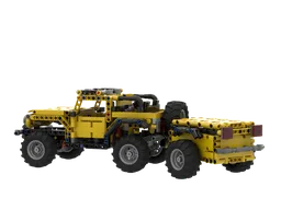 Trailer for the 42122 Jeep Wrangler
