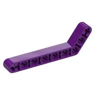 Technic Beam 1 x 9 Bent (7 - 3) Thick / Purple