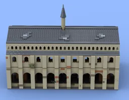 Lego hogwarts library/ long gallery