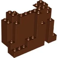 Rock Panel Rectangular 4 x 10 x 6 / Reddish Brown