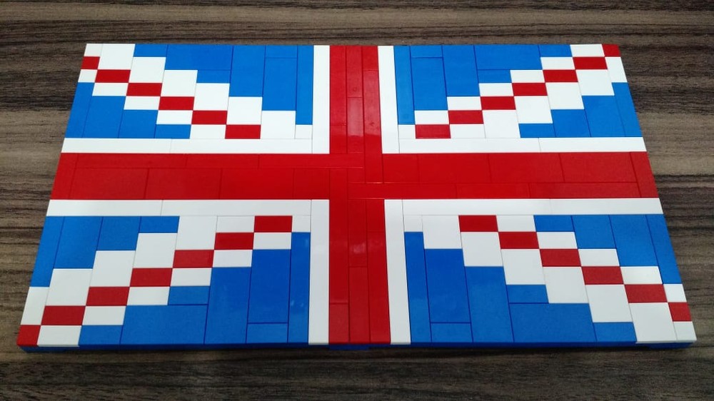 Lego British Flag (Union Jack)