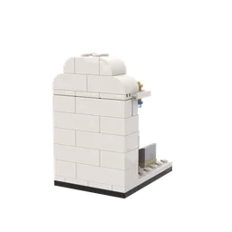 11005: Ornate Fireplace