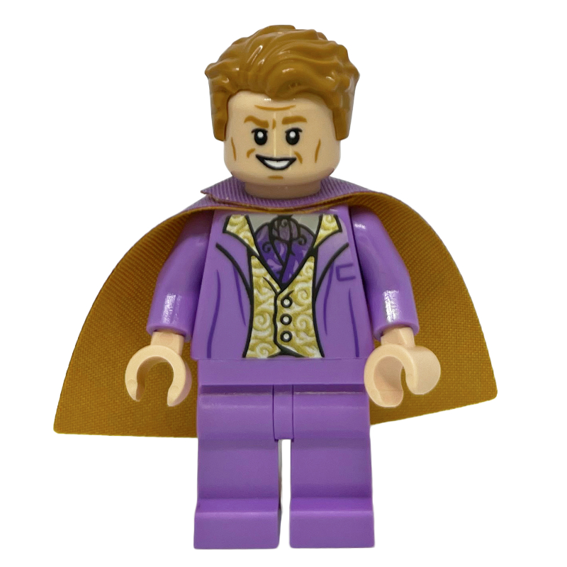 Lego Professor Gilderoy Lockhart, Medium Lavender Outfit