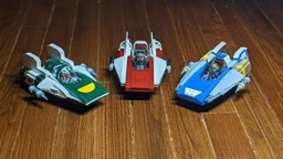 A-Wing Starfighter - 1:42 - 3 Pack!