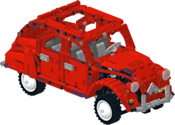 Citroen 2CV Red