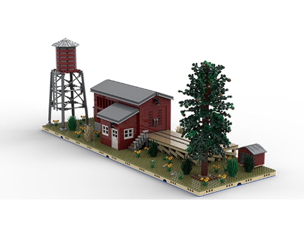 Lego Sawmill Series: Drying Kiln 5