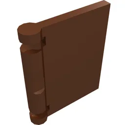Book Cover [Plain] / Reddish Brown