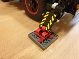Extended stabilizer legs 42082 Rough Terrain Crane