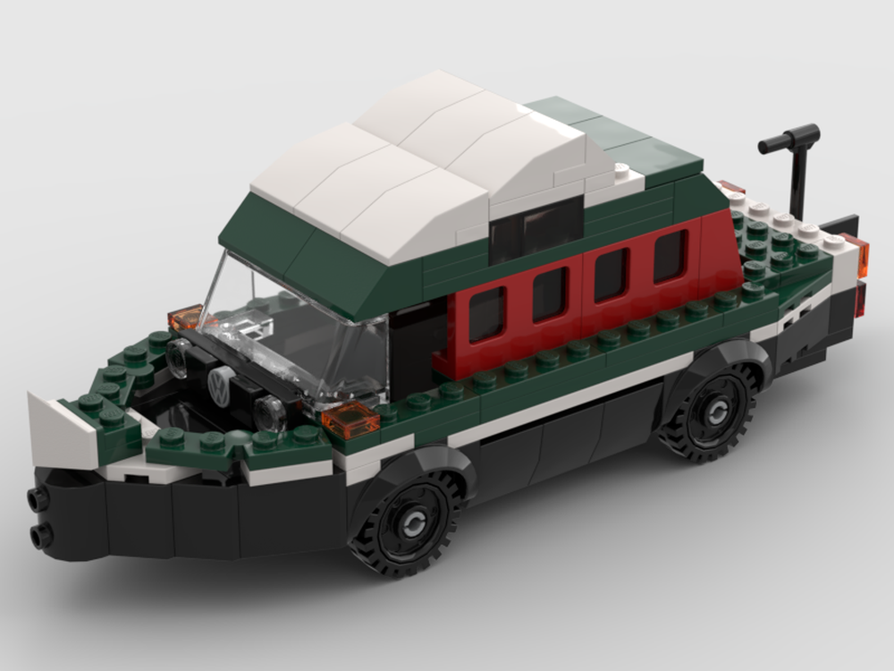 Lego VW Campervan - The Dampervan