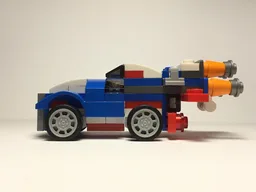 Quad rocket booster car