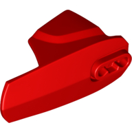 Lego Large Figure Limb Cover, Size 6, Armor with Ball Joint Socket / Red