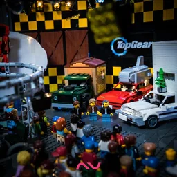 Top Gear studio diorama