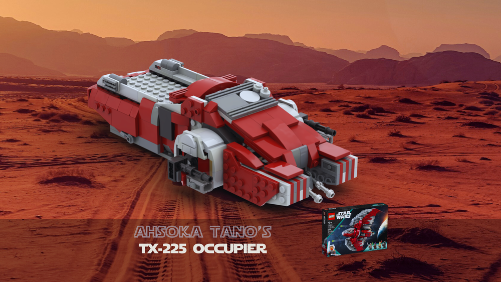Lego Ahsoka Tano's TX-225 Occupier Assault Tank - 75362 Alternative