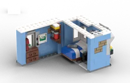 31050 - Bedroom for the Burger Shop