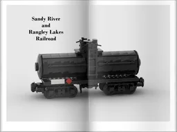Sandy River and Rangley Lakes Tank Car (Black}