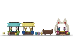 LEGO Worlds Easter Props