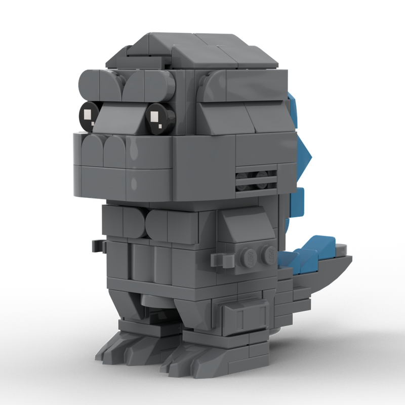 Lego Godzilla (Blue) - Godzilla x Kong Brickheadz