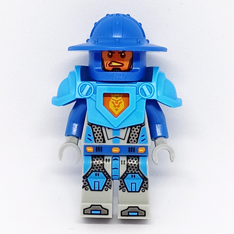 Lego Nexo Knight Soldier with Blue Helmet with Wide Brim