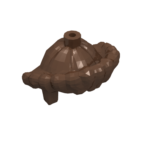Lego Hat Mongolian / Brown