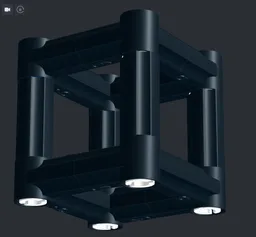 small display cube