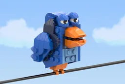 Small Blue bird