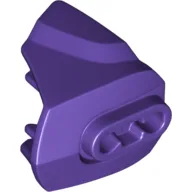 Large Figure Limb Cover, Size 3, Armor with Ball Joint Socket / Dark Purple