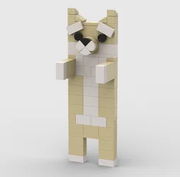 A piece of dog
