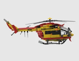 Helicopter Airbus EC145