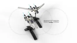 Micro UT-60D starfighter : Rogue One