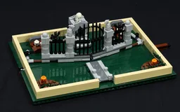 Cemetery Pop-Up Book Insert