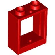 Window 1 x 2 x 2 Flat Front / Red
