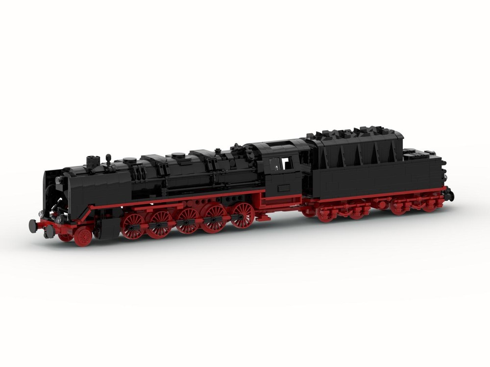 Lego DR-Baureihe 50 Steam Locomotive (8w)