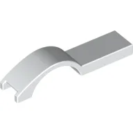 Wheel Arch, Mudguard 1 x 4 1/2 / White
