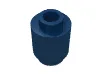 Brick Round 1 x 1 Open Stud / Dark Blue
