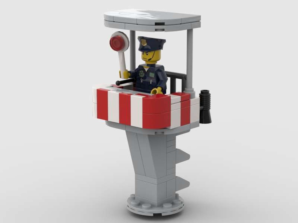 Lego traffic booth - Verkehrskanzel
