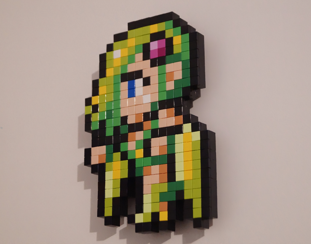 Lego FFIV Rydia Frameless